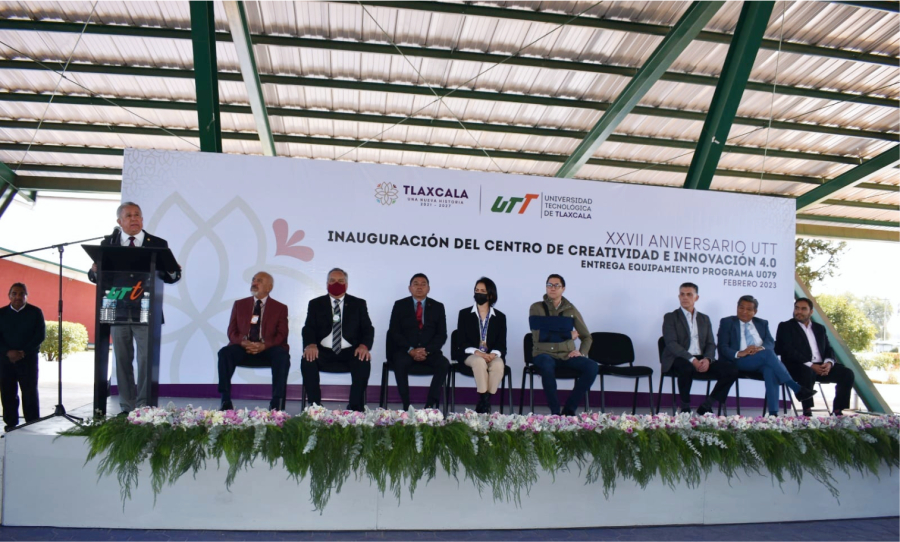 Inaugura UTT Centro de Creatividad e Innovación 4.0 y Entrega Equipamiento